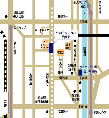 アクセスマップ